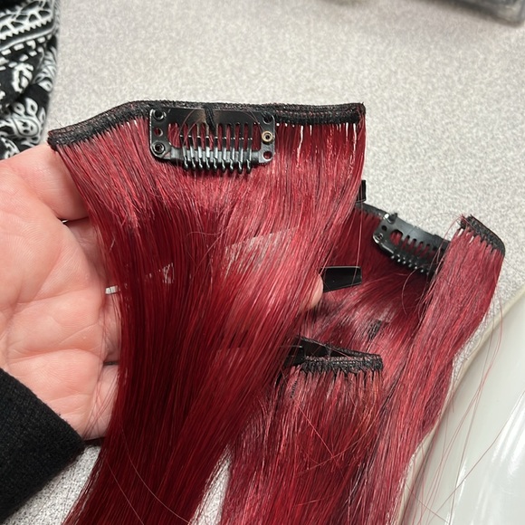 Vp fashion red clip in extensions - Picture 5 of 7